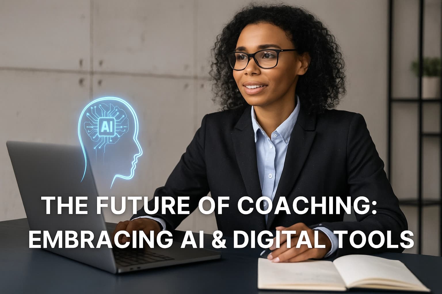 Professional header image for industry analysis: The Future of Coaching: Embracing AI & Digital Tools