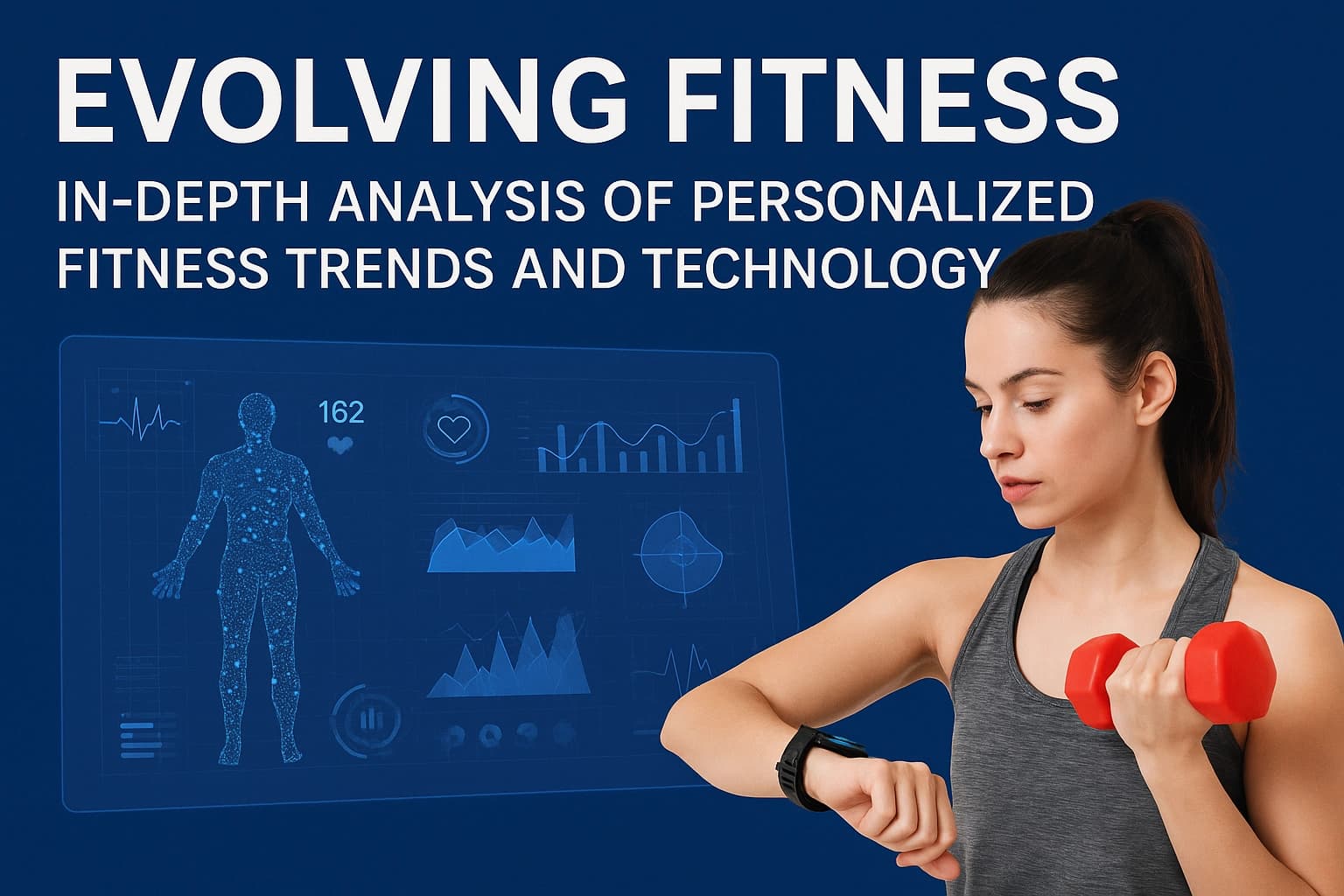 Professional header image for industry analysis: Evolving Fitness: In-Depth Analysis of Personalized Fitne...