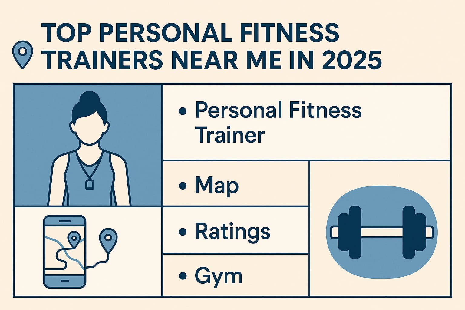 Professional header image for list-based article: Top Personal Fitness Trainers Near Me in 2025