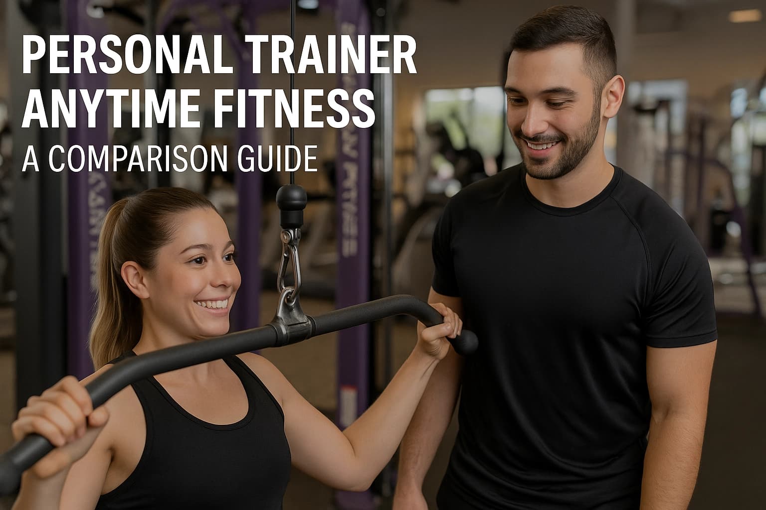 Professional header image for comparison analysis: Personal Trainer Anytime Fitness: A Comparison Guide