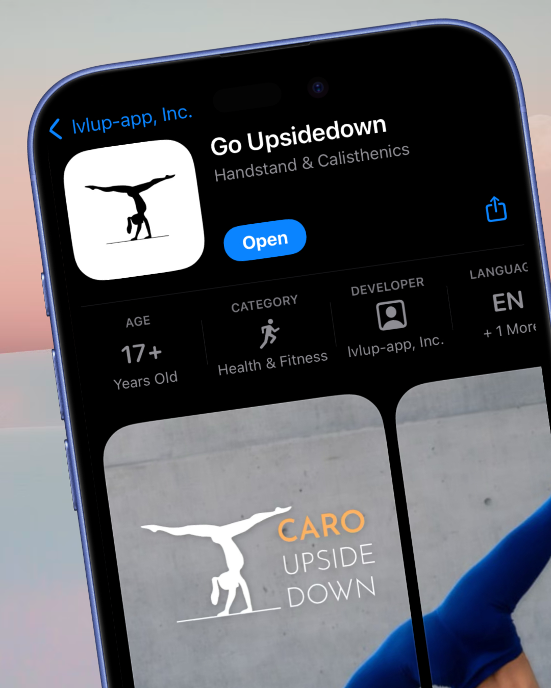 Branded mobile app showcase